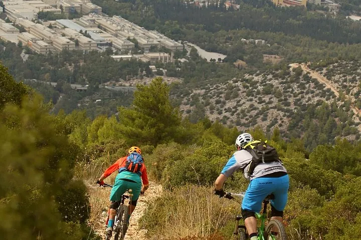 Private Mountain Bike,Trail Ride Tour of Mount Ymittos, Athens.
