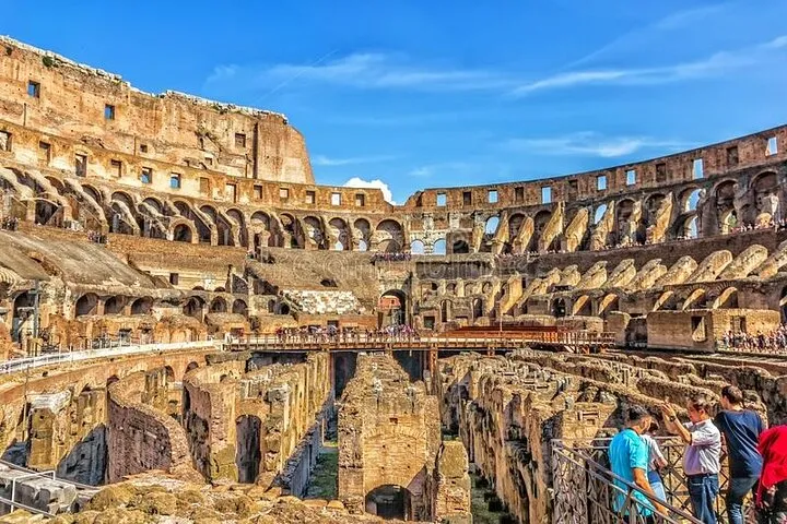 Colosseum with Arena & Roman Forum Guided Tour + Ebook