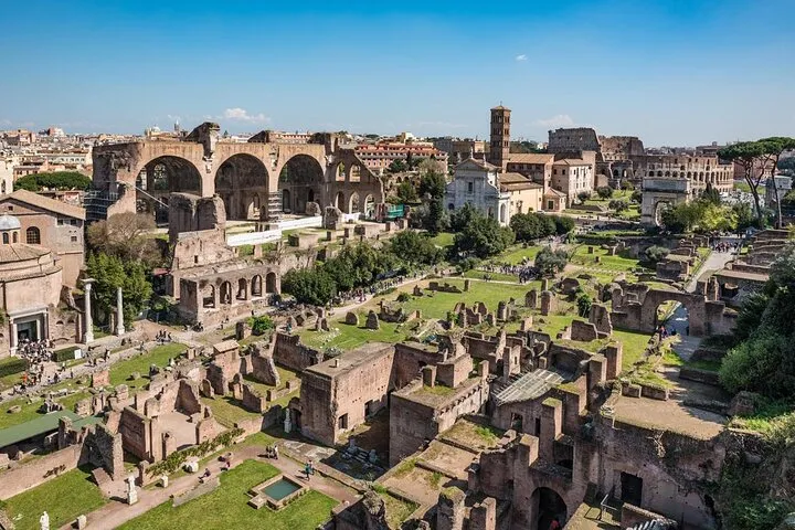 Houses of Augustus and Livia Private Tour with Roman Forum and Palatine Hill