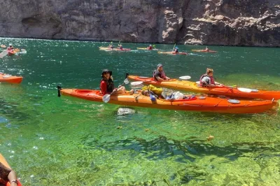 Emerald Cave and Black Canyon Kayak Tour with Vegas Pickup