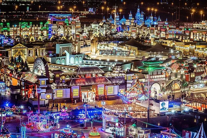 Global Village and Miracle Garden Tour With Private Transfers