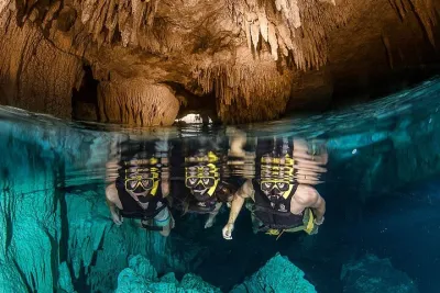 Half-Day Underground River Snorkeling Guided Tour from Cancun