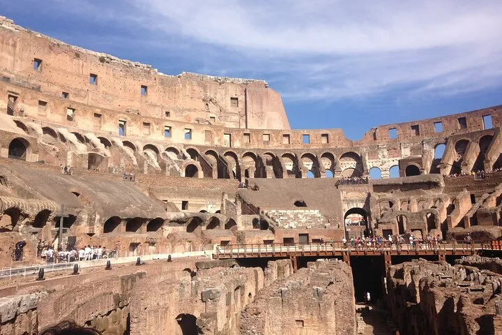 COLOSSEUM UNDERGROUND AND ARENA/ FLOOR Private Tour