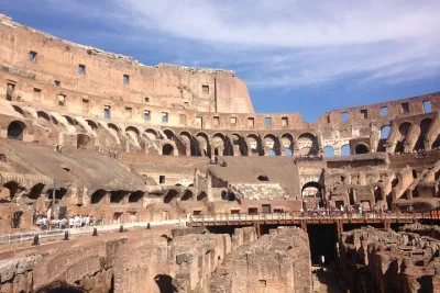 COLOSSEUM UNDERGROUND AND ARENA/ FLOOR Private Tour