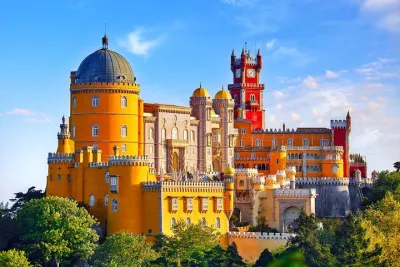 Experience a magical day in Sintra, Palace of Pena, Quinta da Regaleira and Cabo da Roca f...