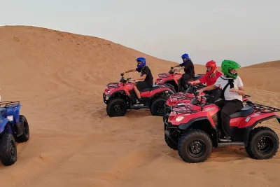 Morning Desert Safari With Quad Bike