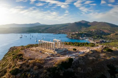 Sunset Tour to Cape Sounion from Athens in Spanish