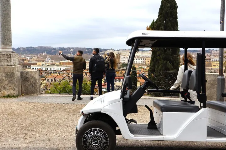 Rome Unforgettable Highlights by Golf Cart Tour
