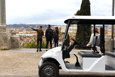 Rome Unforgettable Highlights by Golf Cart Tour