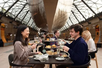 Afternoon Tea and Visit to Cutty Sark Ship in London