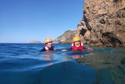 3-Hour Small Group Coasteering in Sounio