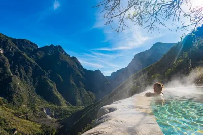 Nature Experience at Blue Hot Springs of Tolantongo Caves