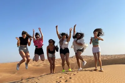 Desert Safari Dubai, with Quad Bike Camel Live shows BBQ Dinner