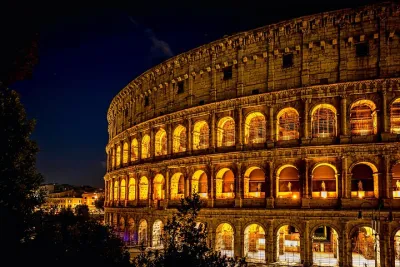 Night Tour of Rome with Local Pizza Dinner and Gelato Experience