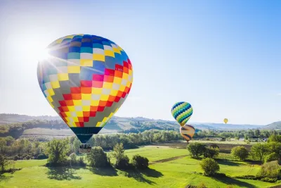 Hot Air Balloon ride in the Chianti Valley Tuscany