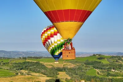 Private Tour: Tuscany Hot Air Balloon Flight from Firenze