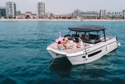 Luxury catamaran sailing experience in Barcelona