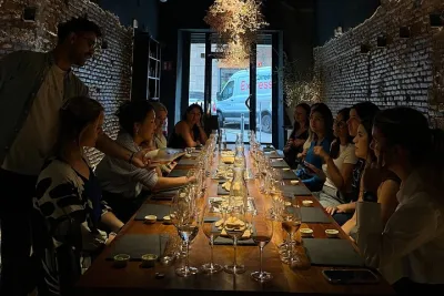 Classic wine tasting in SALUT Wine Studio