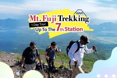 Private Trekking Experience up to 7th station in Mt. Fuji by Car