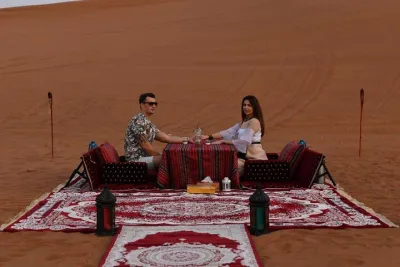 Full Day Private Desert Safari Tour with Live BBQ Dinner in Dubai