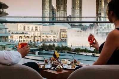 Mediterranean Buffet at Armani Burj Khalifa Dubai with Transfers