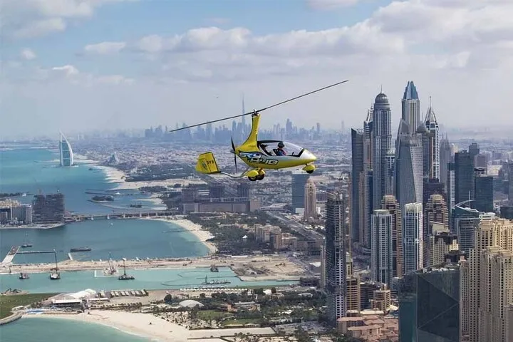 Gyrocopter Flight Experience Dubai With Private Transfers