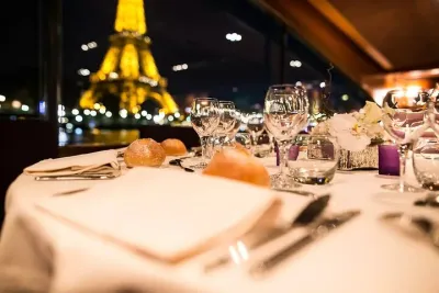Menu Dinner Paris Night Cruise Bateaux Parisien