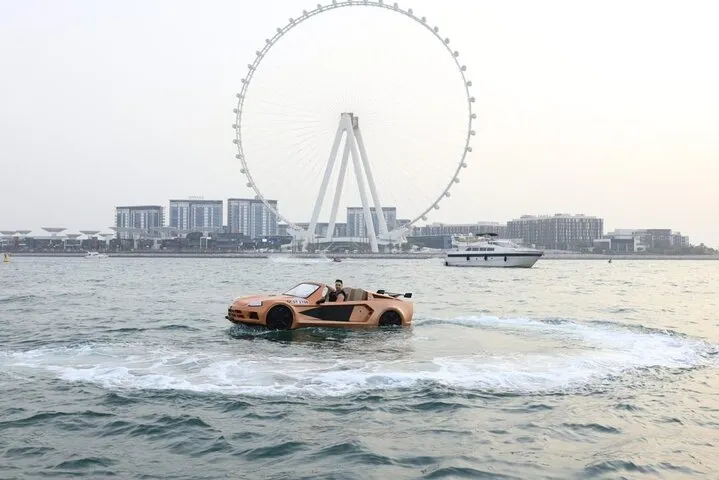 30 Mins Jet Car and 30 mins Jet Ski Ride with Private Transfer