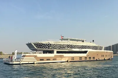 Luxury 7 Star Mega Yacht Dinner Cruise With International Buffet