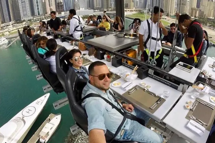Sky Dining Adventure and Miracle Garden with Private Transfer