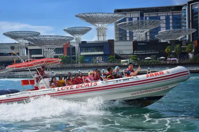 Love Boats Dubai in 90 Minutes Speed Boat Ride