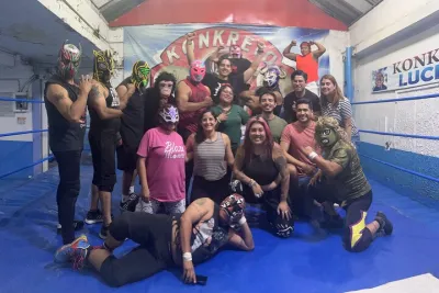 Unleash the Inner Luchador - Training session,, Dining, and Show