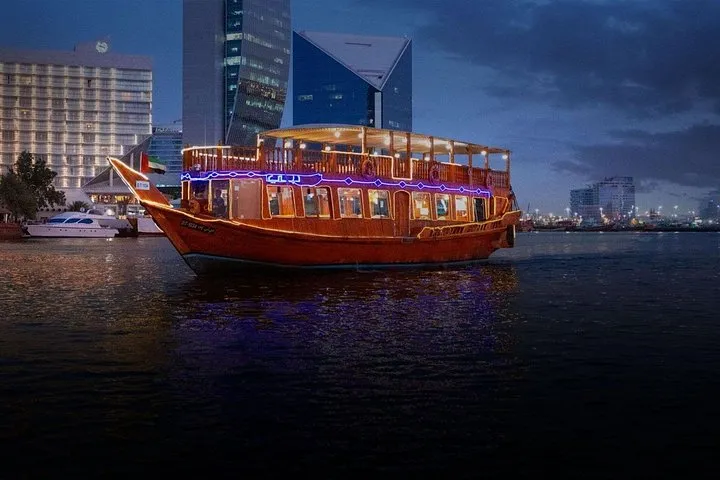 Burj Khalifa at the Top and Luxury Dhow Cruise Dinner