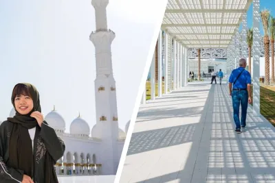 From Dubai: Abu Dhabi Full-Day Trip with Louvre & Grand Mosque