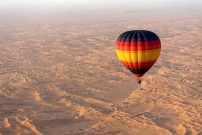 Dubai Hot Air Baloon Adventure Experience with Transfer