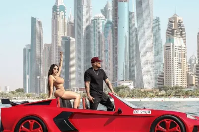 4 Pax Jet Car Ride in Dubai with Private Transfers