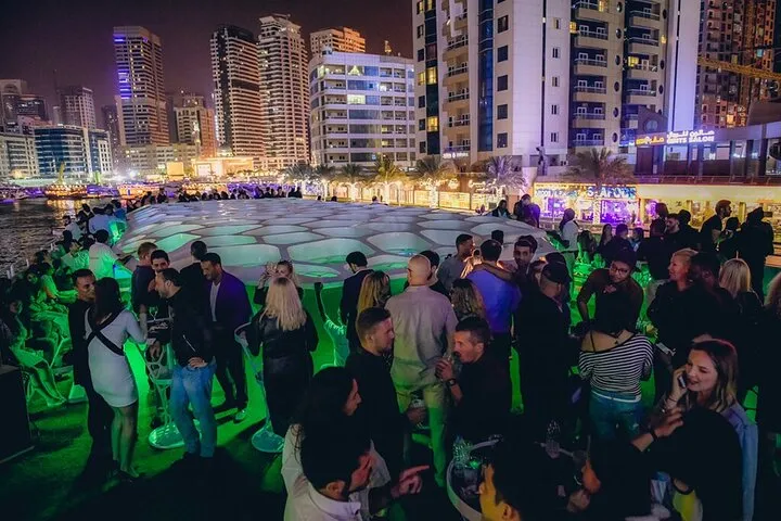 Lotus Mega Yatch Dinner Cruise with Food and Bar Access
