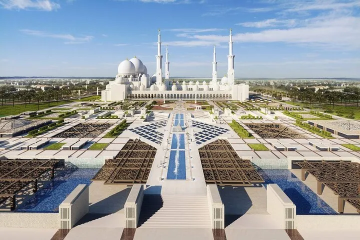 Sheikh Zayed Mosque Abu Dhabi Tour From Dubai with Transfers