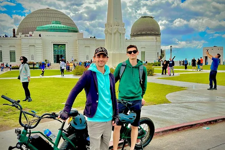 Griffith Observatory: Scott E-Bike Tours LA Private Tour