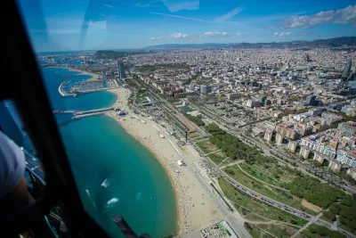 Unique Helicopter Flight with Optional Sailing Experience