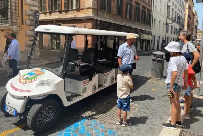 Rome: 3 Hours Private/Group Golf cart Tour with hotel pickup