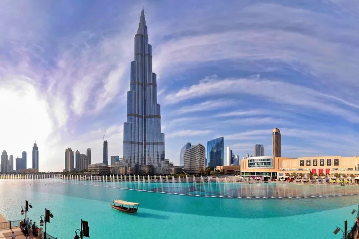 Dubai Burj Khalifa 124 & 125 Floor + Dhow Cruise Marina Dinner