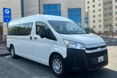 Dubai full day chauffer by 12 seater van