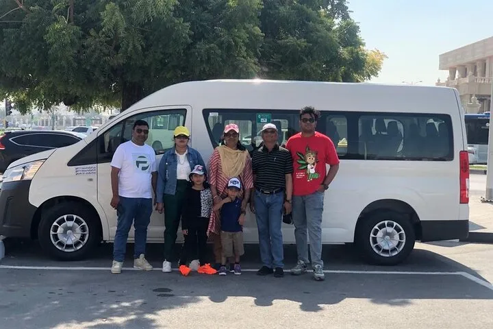 Hire a Van 12 Seater for Abu Dhabi trip