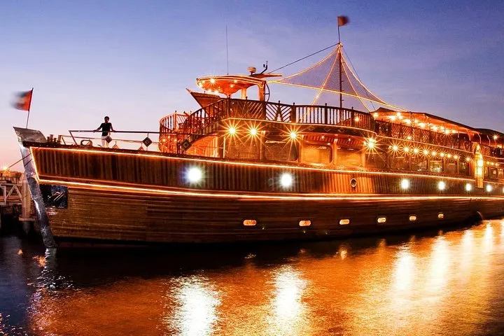 Dubai Frame and Evening 5 Star Dhow Cruise Dinner with Transfer