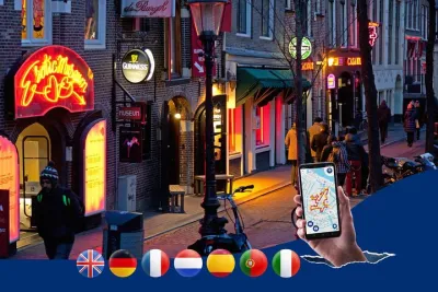 Amsterdam Red Light District: City Walk Audio Guide on your Phone