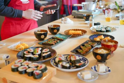 Tokyo Washoku 4-hour Cooking Class: From Market to Table