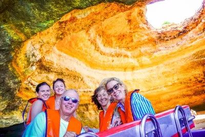 Comporta to Algarve Private Tour with Boat Trip to Benagil caves