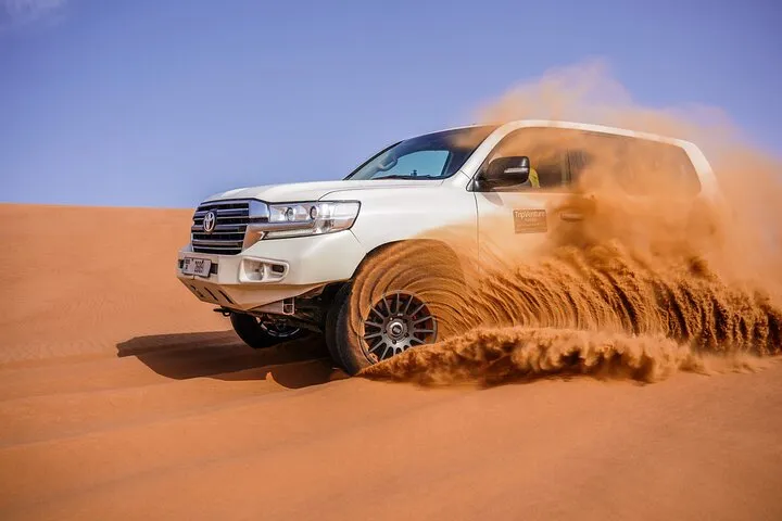 Dubai Desert Safari, BBQ, Live Shows, Camel, Sandboard (7-Hours)
