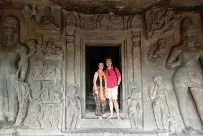 Mumbai to Aurangabad: Ajanta & Ellora with Return Flights